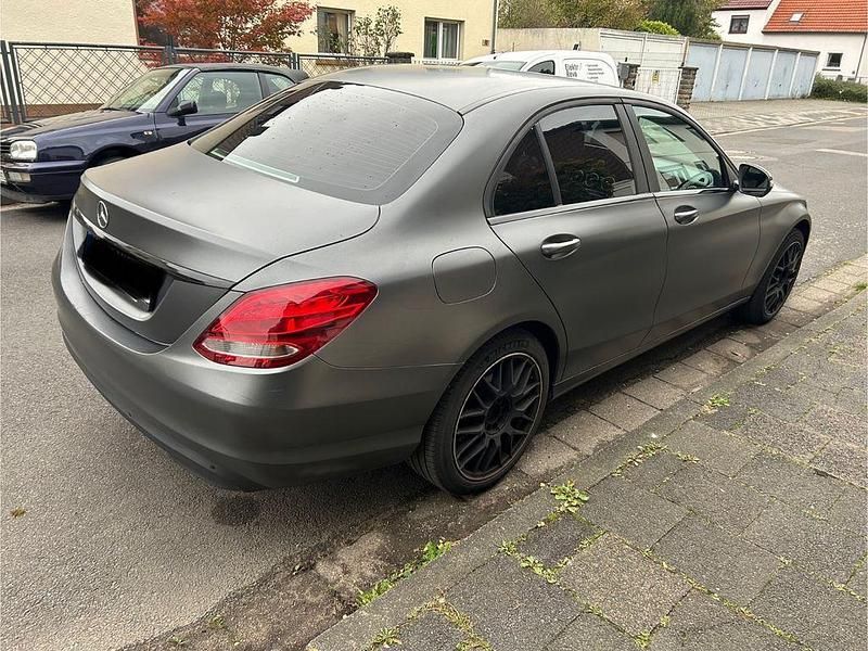 Grau Gebraucht 2014 Mercedes C220 Limousine | 17.100 € (Fairer Preis) - Bild 1/4
