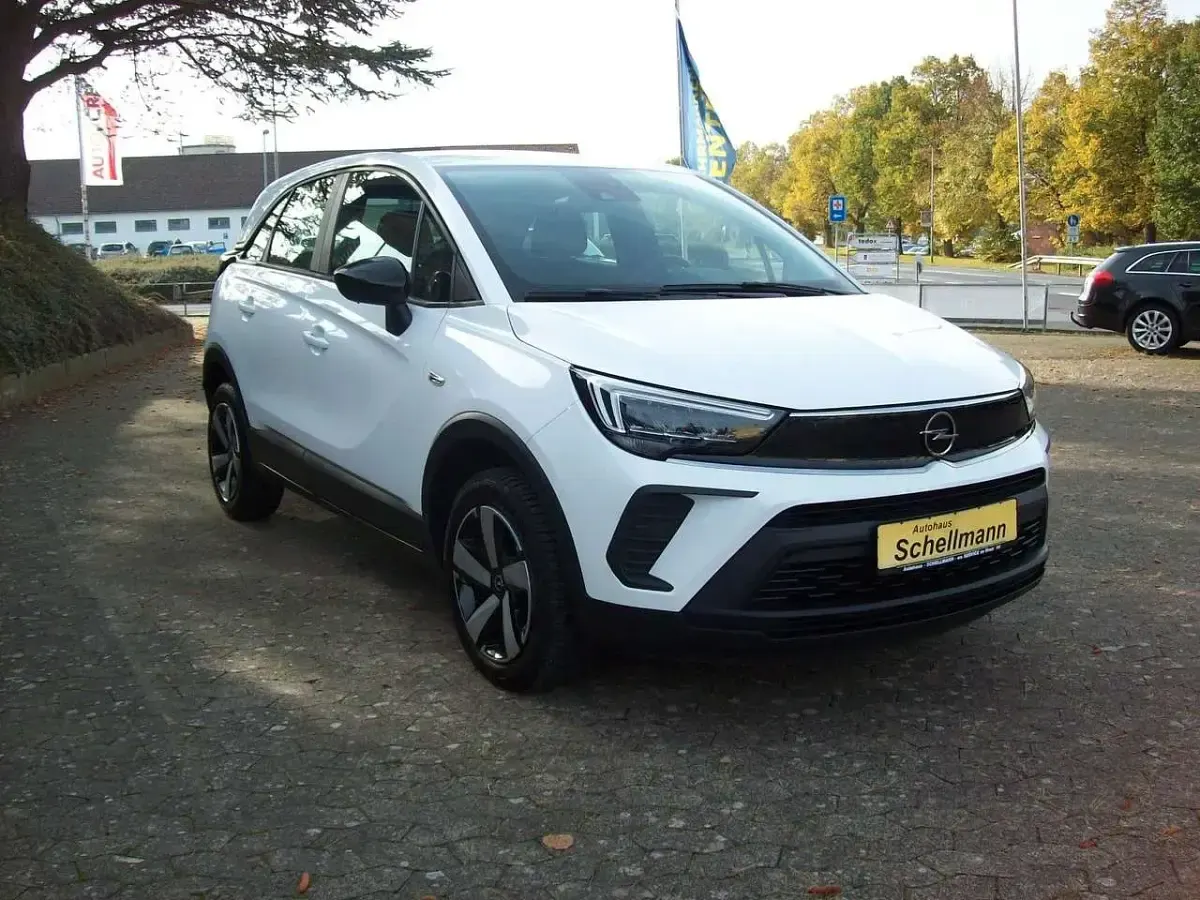 Gebraucht Opel Crossland X 131 PS (96 kW) 2021 Jade weiss/arktis weiss SUV