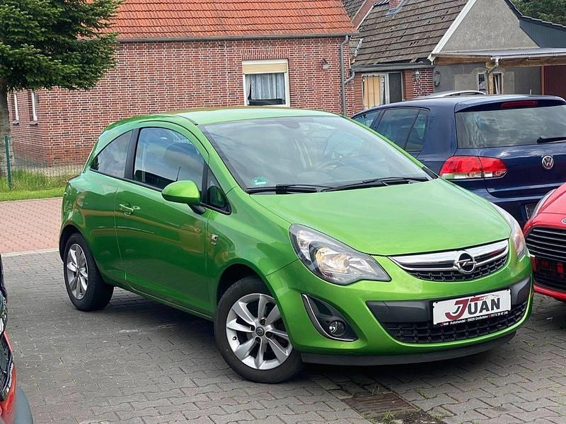 Grün Gebraucht 2014 Opel Corsa Energy Kleinwagen | 5.950 € (Etwas zu teuer) - Bild 1/4