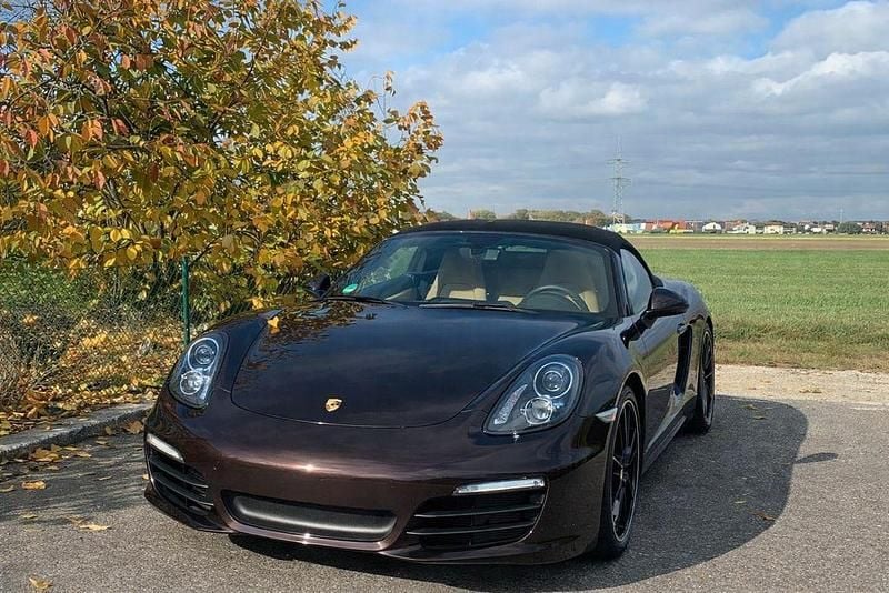 Gebraucht Porsche Boxster 265 PS (194 kW) 2014 Braun Cabrio