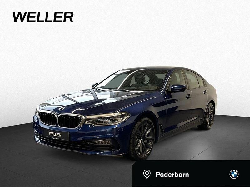 Blau Gebraucht 2018 BMW 530 Sport Line Limousine | 26.900 € (Superpreis) - Bild 1/4