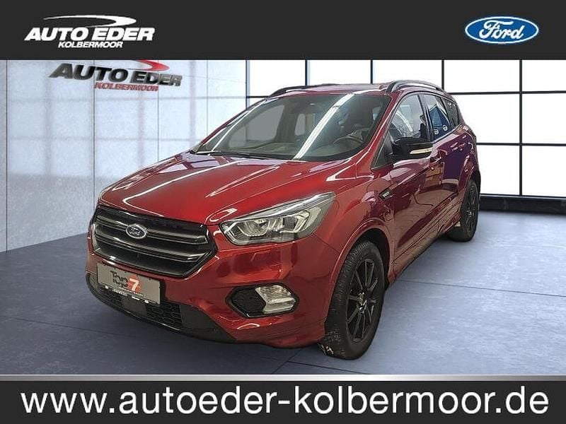 Rot Gebraucht 2019 Ford Kuga ST-Line SUV | 18.990 € (Etwas zu teuer) - Bild 1/4