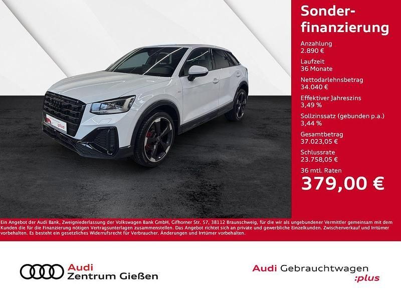 Gebraucht Audi Q2 S-Line 150 PS (110 kW) 2024 Suzukagrau, metallic SUV