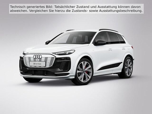 Gebraucht Audi Q6 e-tron S-Line 225 kW (306 PS) 2025 Gletscherweiß metallic SUV