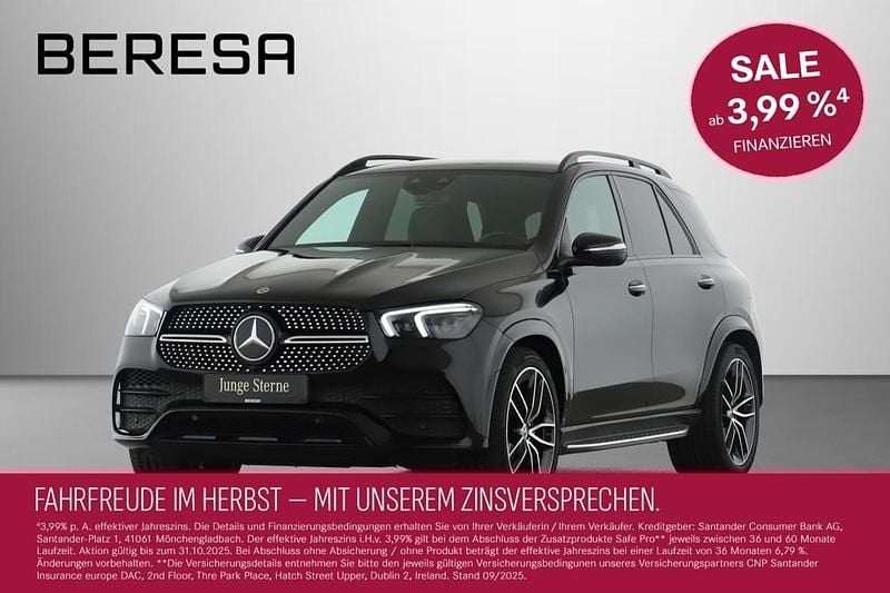 Schwarz Gebraucht 2022 Mercedes GLE580 AMG SUV | 71.480 € (Guter Preis) - Bild 1/4