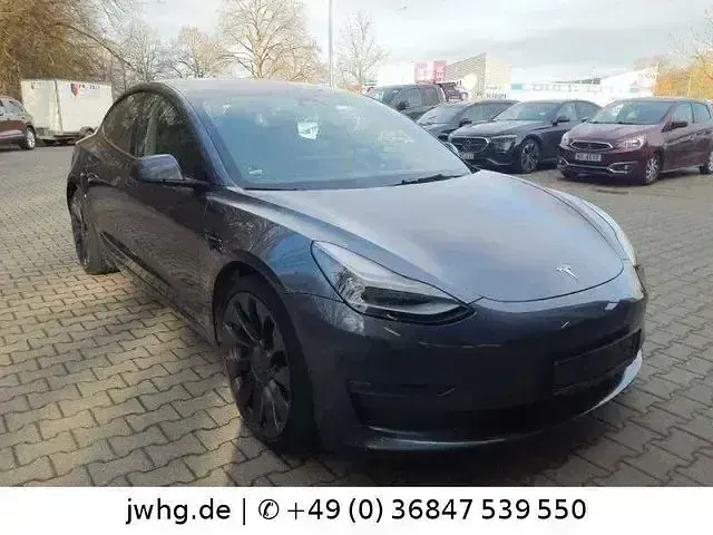 Occasion Tesla Model 3 Performance 377 kW (513 ch) 2022 Gris Berline