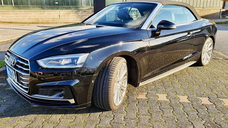 Schwarz Gebraucht 2019 Audi A5 Cabriolet Sport Cabrio | 36.000 € (Teuer) - Bild 1/4