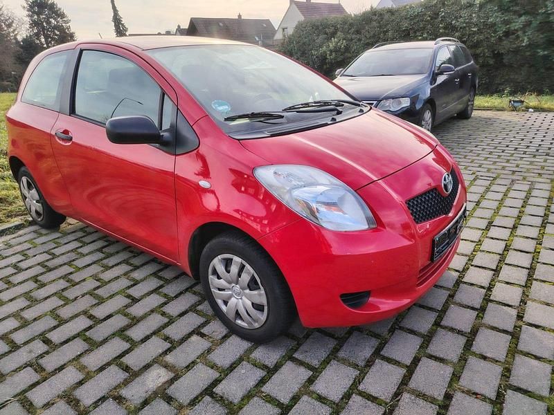 Gebraucht Toyota Yaris 2008 Rot Kleinwagen