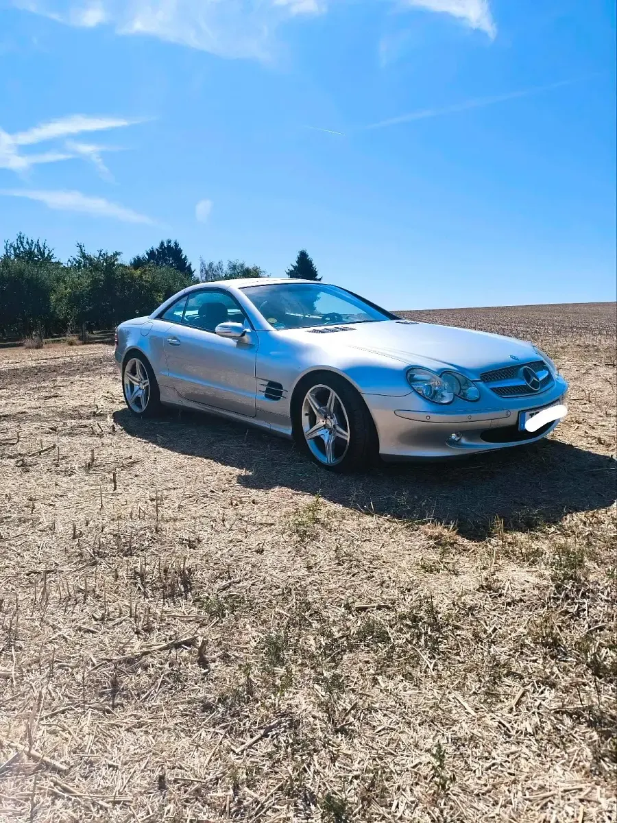Gebraucht Mercedes SL350 AMG 245 PS (180 kW) 2005 Silber Cabrio