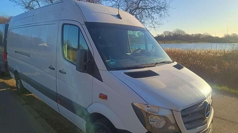 Gebraucht Mercedes Sprinter 163 PS (119 kW) 2018 Weiß Van