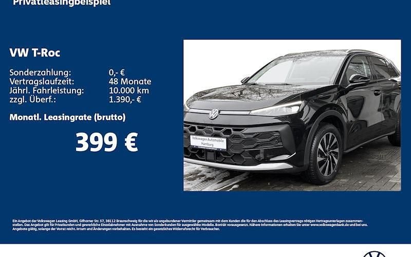 Neu VW T-Roc Style 150 PS (110 kW) 2026 Schwarz SUV