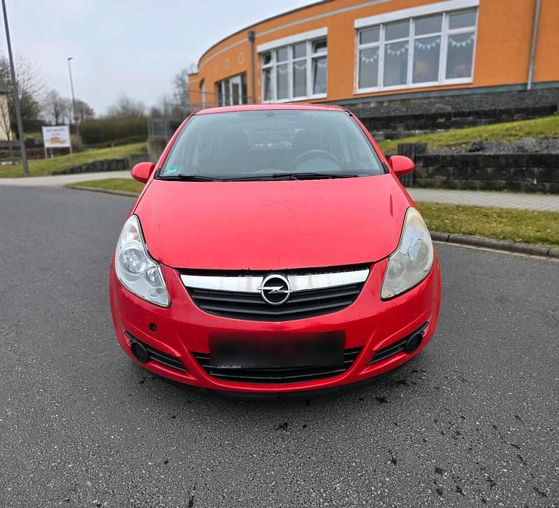 Gebraucht Opel Corsa 80 PS (58 kW) 2009 Rot Kleinwagen