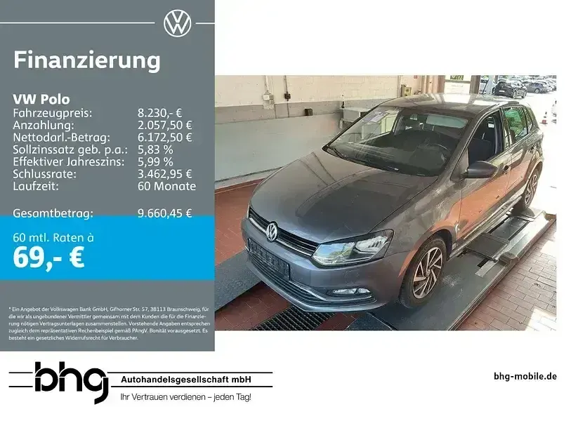 Gebraucht VW Polo Comfortline 75 PS (55 kW) 2017 Limousine
