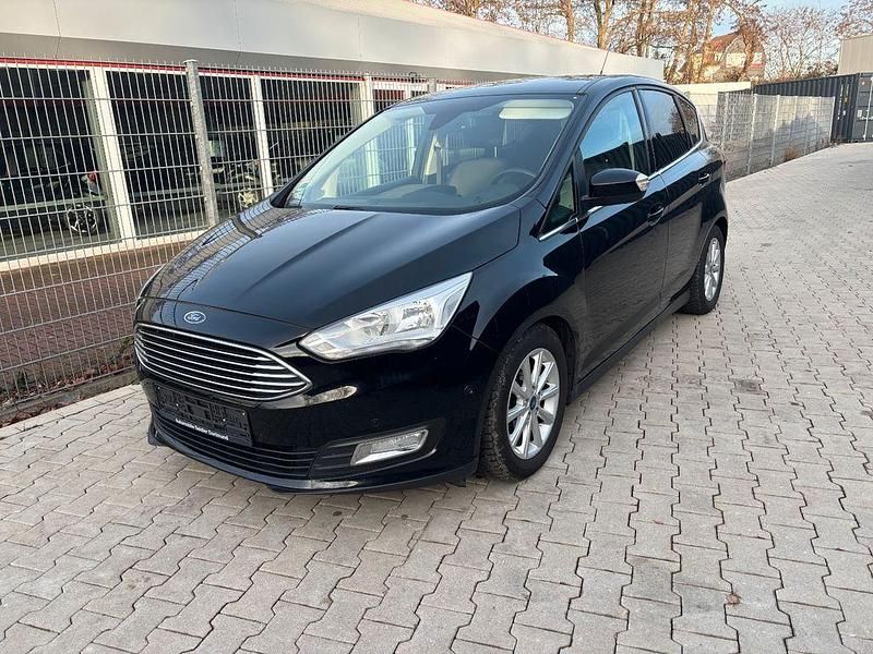 Schwarz Gebraucht 2017 Ford C-MAX Titanium Van / Kleinbus | 7.990 € (Fairer Preis) - Bild 1/4