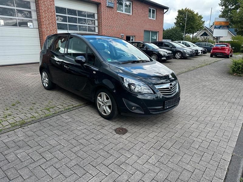 Gebraucht Opel Meriva 125 PS (91 kW) 2012 Schwarz Van / Kleinbus