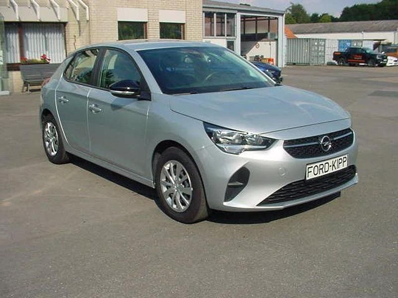 Aluminium silb/kristall silb Gebraucht 2022 Opel Corsa Edition+ Limousine | 14.850 € (Fairer Preis) - Bild 1/4