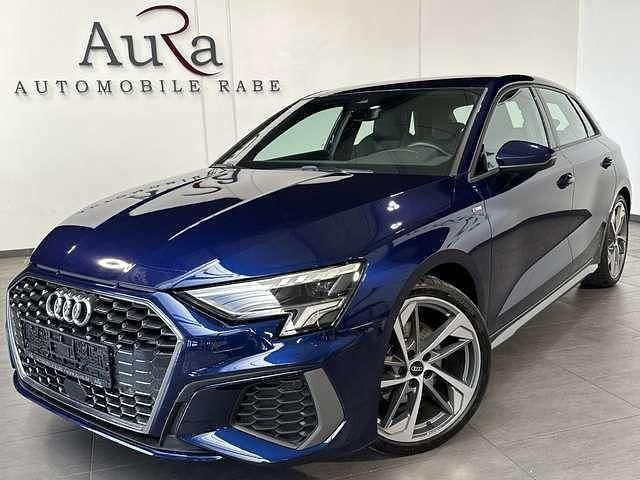 Navarrablau Gebraucht 2021 Audi A3 S-Line Limousine | 26.749 € (Fairer Preis) - Bild 1/4