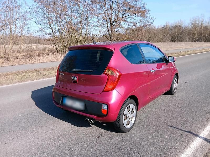 Gebraucht Kia Picanto 69 PS (50 kW) 2013 Rot Kleinwagen