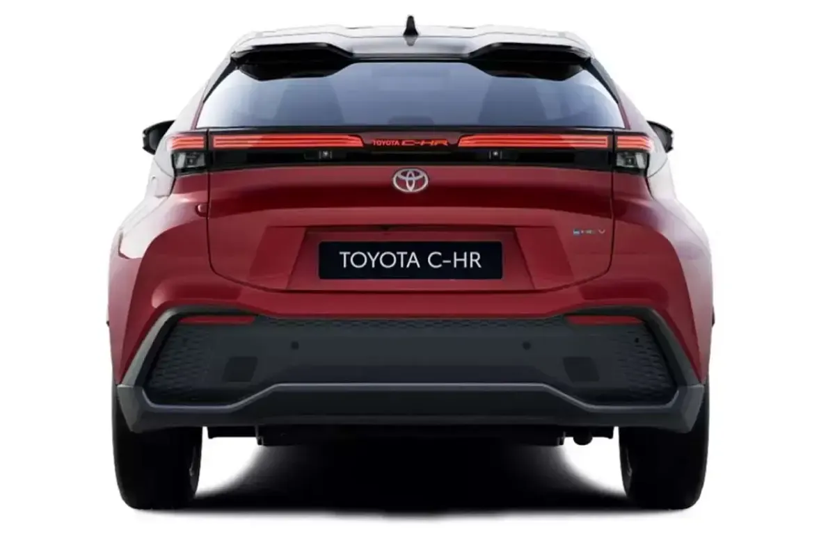 Neu Toyota C-HR 140 PS (102 kW) 2025 Karminarot metallic / dach SUV