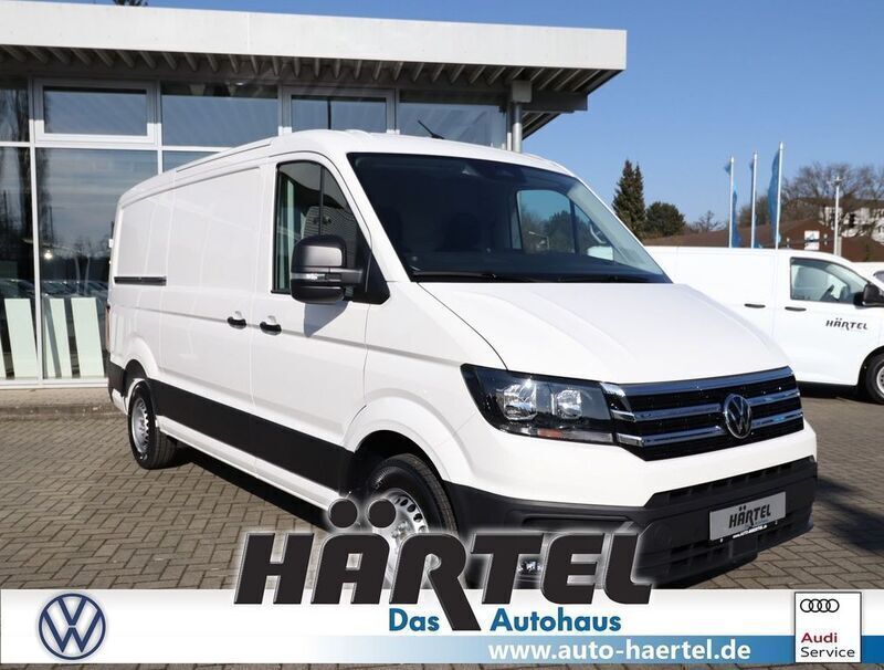 Candyweiß (white), solid Neu 2025 VW Crafter Trendline Van | 47.800 € (Teuer) - Bild 1/4