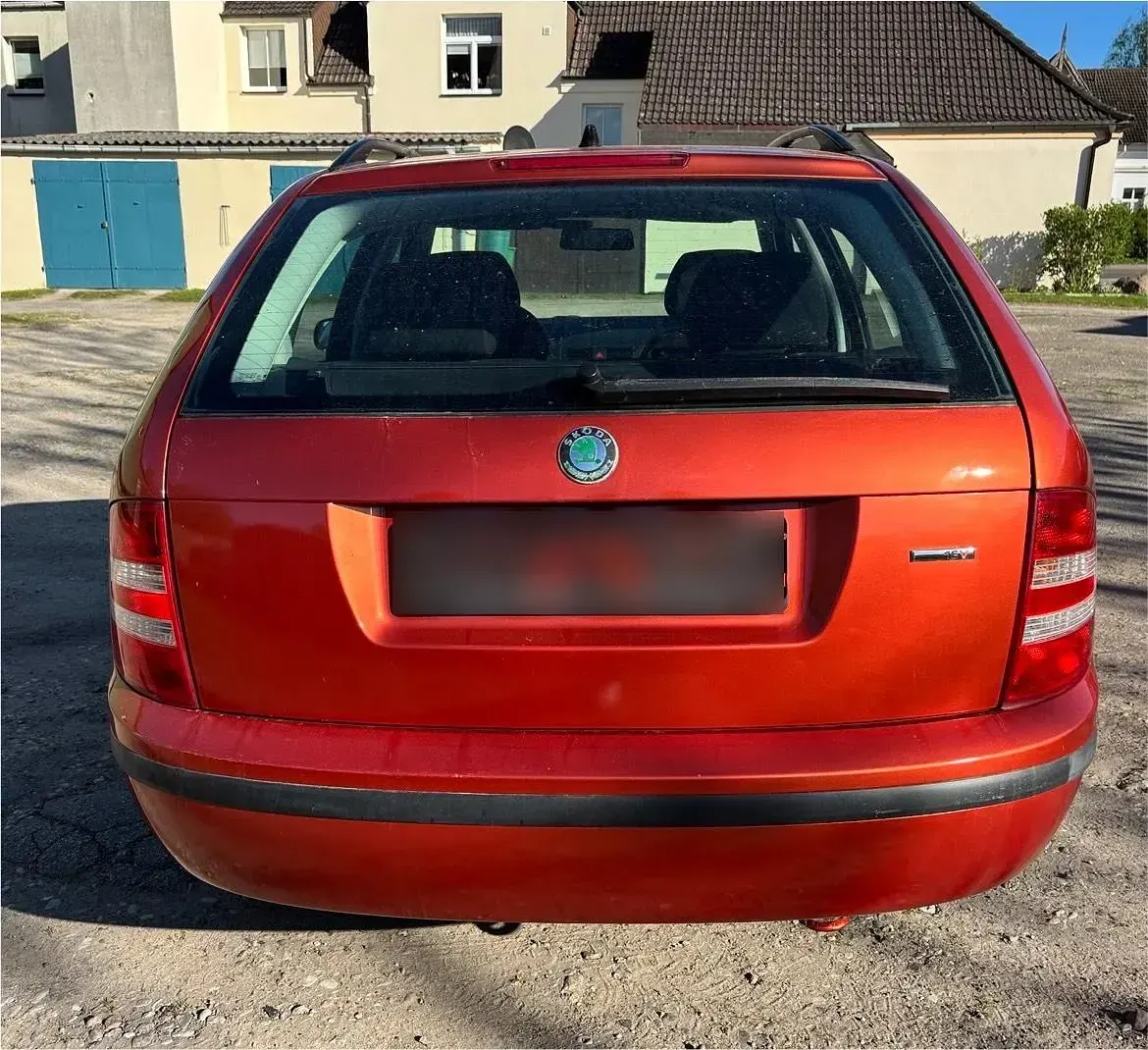 Brugt Skoda Fabia 80 HK (58 kW) 2007 Orange Stationcar