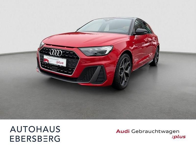 Progressivrot metallic Gebraucht 2024 Audi A1 Sportback S-Line Kleinwagen | 32.900 € (Teuer) - Bild 1/4