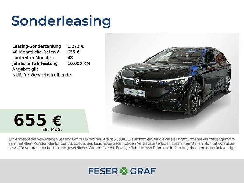 Grenadillschwarz metallic Neu 2025 VW ID.7 Pro Limousine | 75.390 € - Bild 1/4