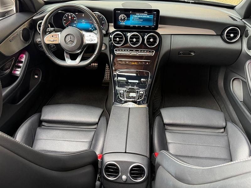 Gebraucht Mercedes C220 AMG line 194 PS (142 kW) 2019 Silber Cabrio