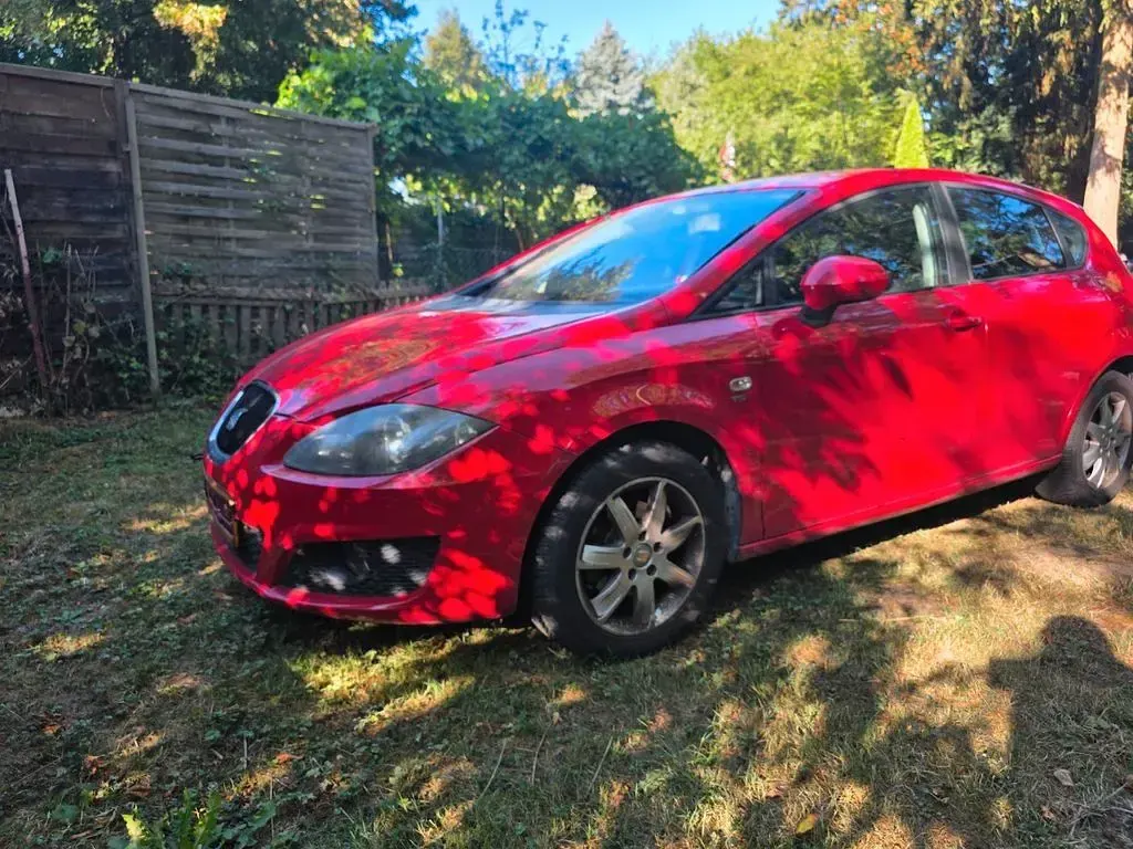 Gebraucht Seat Leon Ecomotive 105 PS (77 kW) 2011 Rot Kleinwagen