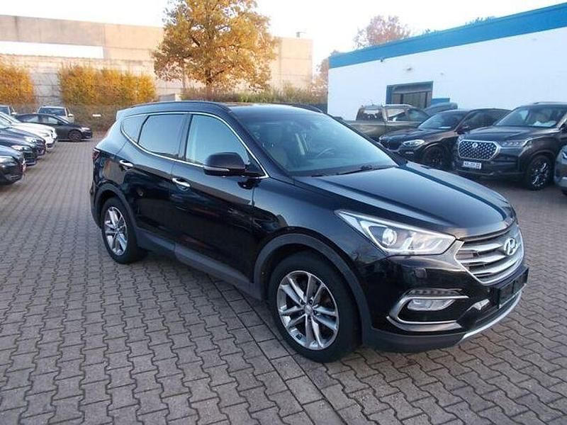 Gebraucht Hyundai Santa Fe Premium 200 PS (147 kW) 2016 Schwarz SUV