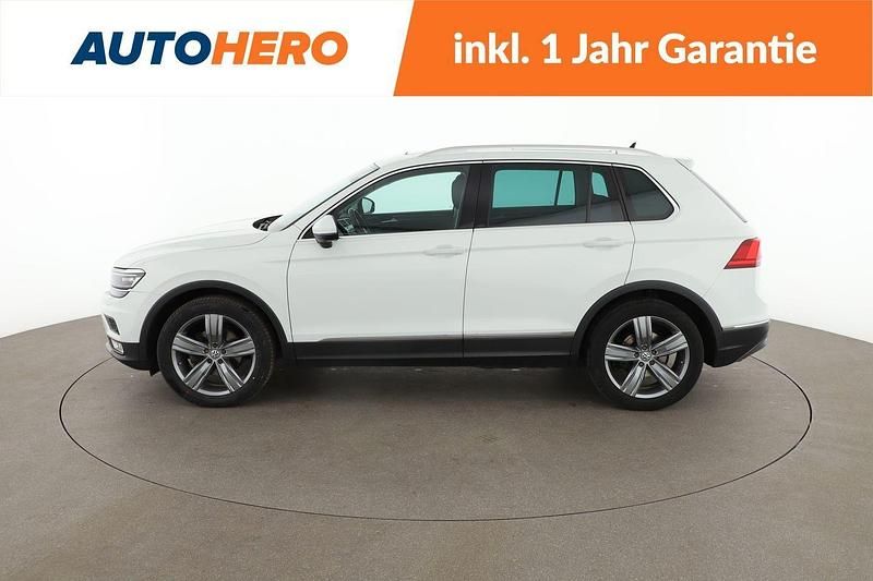Gebraucht VW Tiguan Highline 150 PS (110 kW) 2016 Weiß SUV