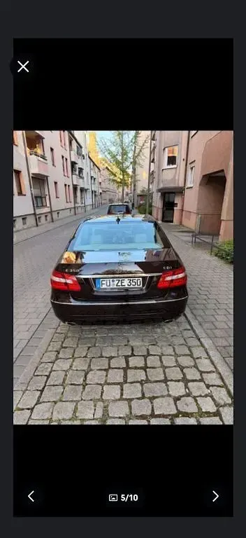 Gebraucht Mercedes E350 Elegance 231 PS (169 kW) 2010 Beige Limousine