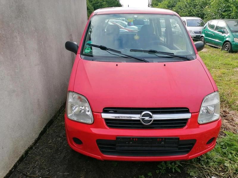 Rot Gebraucht 2004 Opel Agila Kleinwagen | 699 € (Fairer Preis) - Bild 1/4