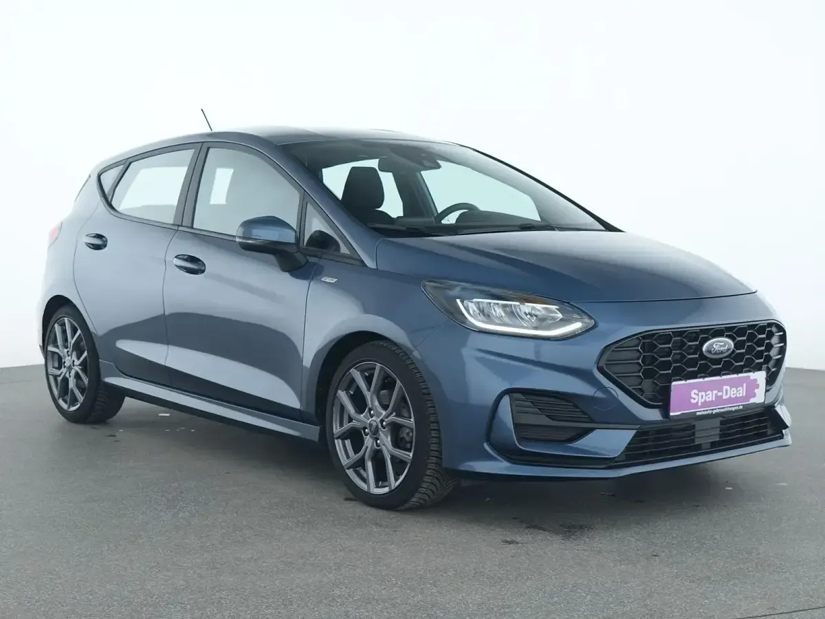 Gebraucht Ford Fiesta ST-Line 125 PS (91 kW) 2023 Blau Kleinwagen