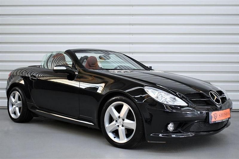 Schwarz Gebraucht 2006 Mercedes SLK200 Cabrio | 12.990 € (Fairer Preis) - Bild 1/4