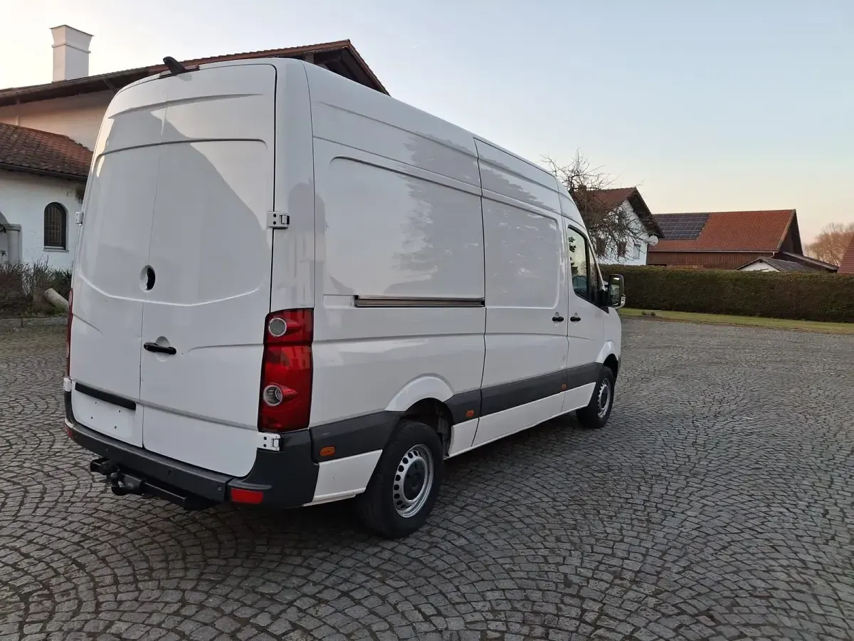 Second-hand VW Crafter 163 CP (119 kW) 2012 Alb Van
