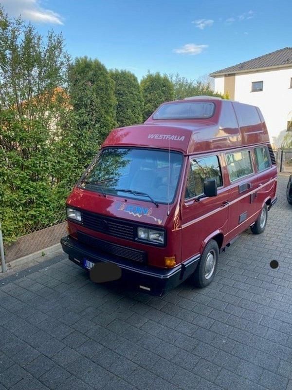 Rot Gebraucht 1991 VW T3 California Van | 29.750 € - Bild 1/4