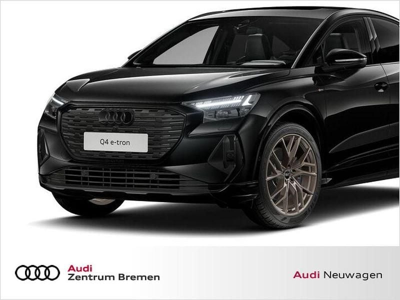 Schwarz Neu 2025 Audi Q4 Sportback e-tron Sport SUV | 79.115 € - Bild 1/4