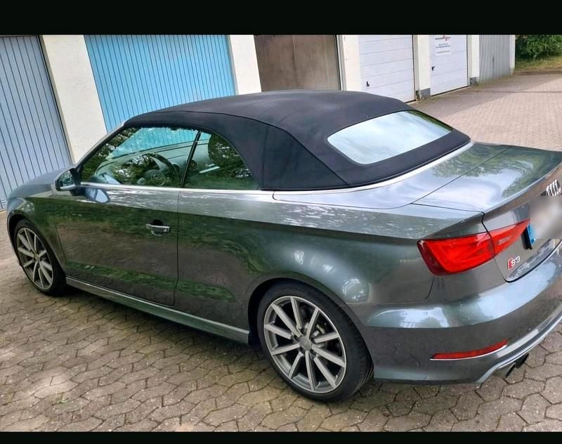 Grau Gebraucht 2016 Audi S3 Cabriolet Cabrio | 25.600 € (Fairer Preis) - Bild 1/4