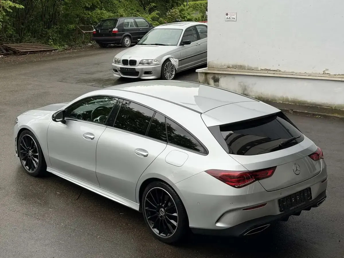 Gebraucht Mercedes CLA250 AMG 224 PS (164 kW) 2021 Iridiumsilber Coupé
