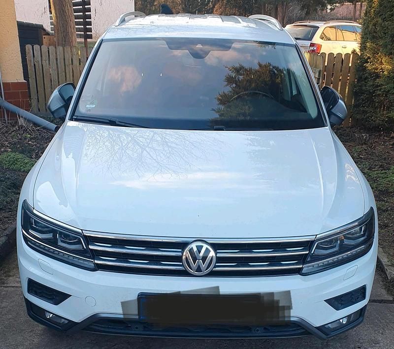 Gebraucht VW Tiguan Allspace Highline 2018 Weiß SUV