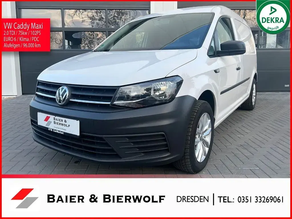 Usata VW Caddy 102 CV (75 kW) 2020 Bianco Monovolume