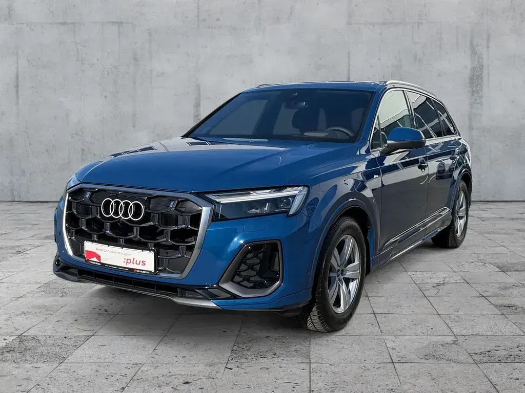 Usado Audi Q7 S-Line 286 HP (210 kW) 2025 Azul SUV