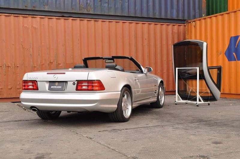 Silber Gebraucht 2000 Mercedes SL500 Edition 1 Cabrio | 51.990 € - Bild 1/4