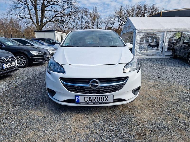 Gebraucht Opel Corsa Edition 101 PS (74 kW) 2017 Weiß Kleinwagen