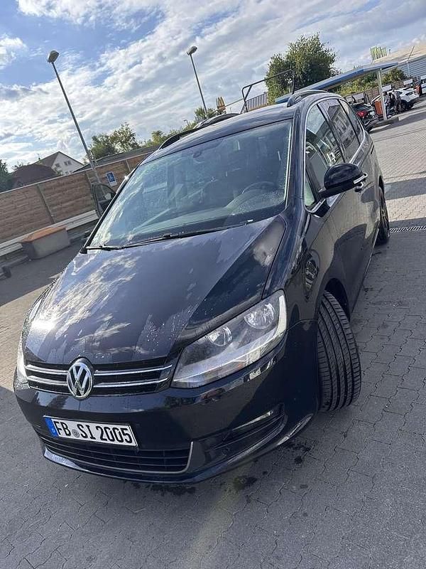Gebraucht VW Sharan 150 PS (110 kW) 2012 Schwarz Van / Kleinbus