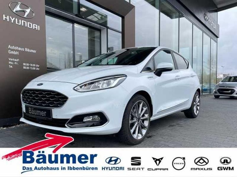 Frostweiß Gebraucht 2020 Ford Fiesta Vignale Kleinwagen | 14.980 € (Fairer Preis) - Bild 1/4