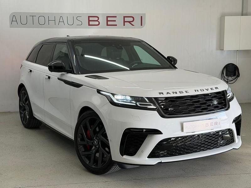 Weiß Gebraucht 2019 Land Rover Range Rover Velar Dynamic SUV | 60.999 € (Teuer) - Bild 1/4
