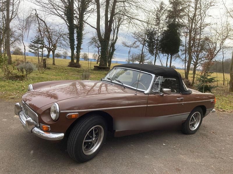 Braun Gebraucht 1980 MG B Cabrio | 14.500 € - Bild 1/4