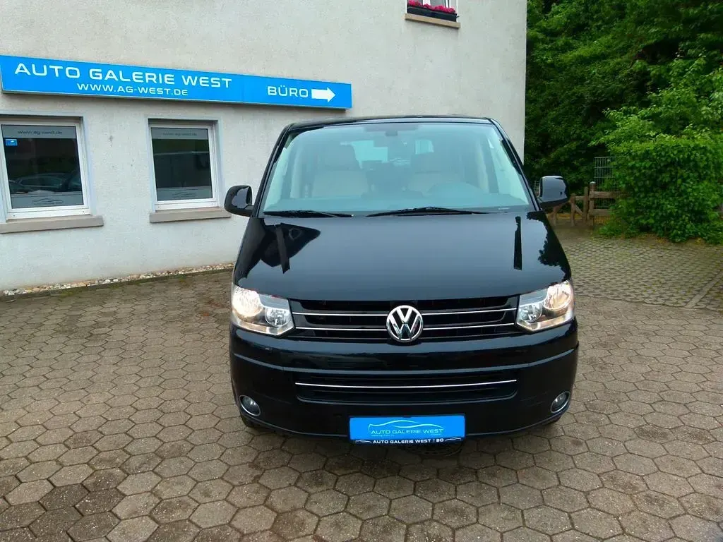 Gebraucht VW Multivan Highline 204 PS (150 kW) 2012 Schwarz Van / Kleinbus